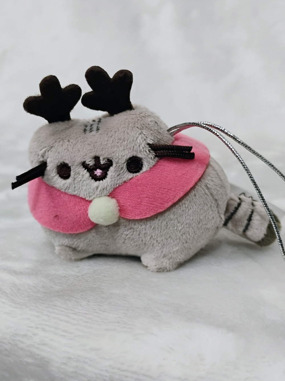 Gund Pusheen Reindeer Mini Plush Blind Box Series 5 Holiday Christmas Ornament F